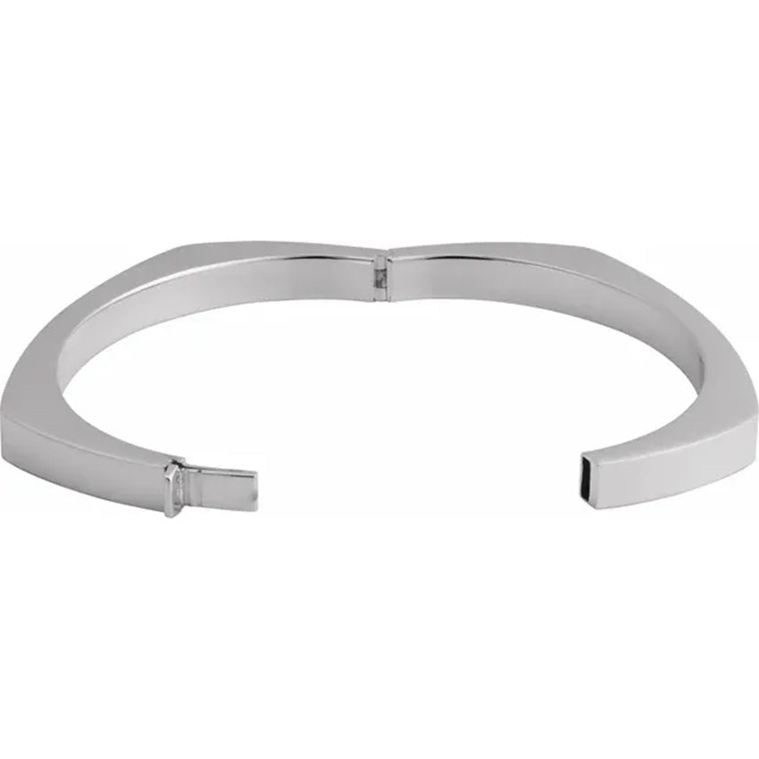 Sterling Silver 6 mm Bangle Bracelet