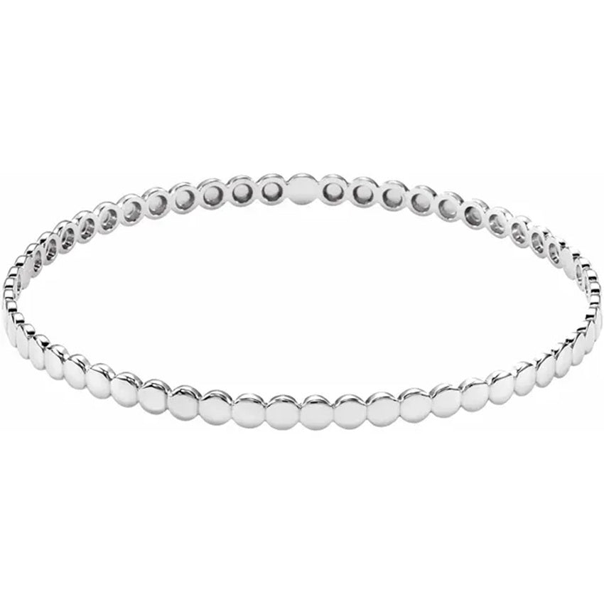 Sterling Silver 3.8 mm Bangle Bracelet