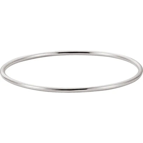 Sterling Silver 2.5 mm Bangle Bracelet
